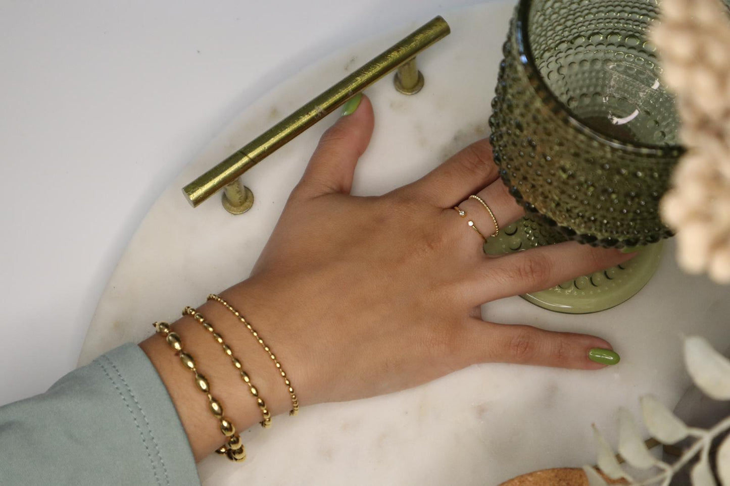 Lorene Gold Bracelets